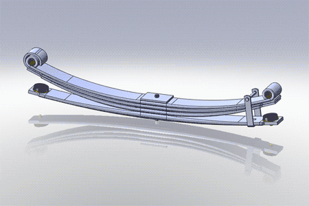 75-218-Peterbilt 4 Leaf Parabolic Spring PD/3/1, (product_type), (product_vendor) - Nick's Truck Parts