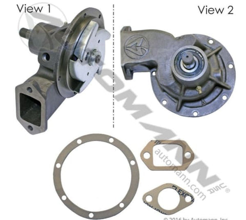 800.316GC1184-Water Pump without  Pulley Mack, (product_type), (product_vendor) - Nick's Truck Parts