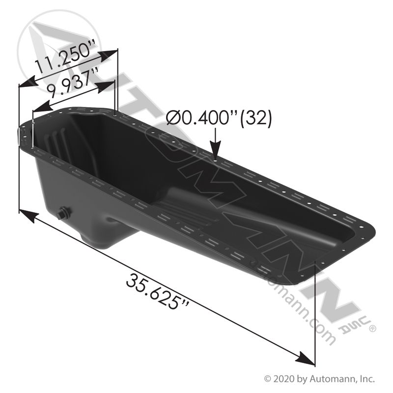 802.55172- Oil Pan Kit IHC - Nick's Truck Parts