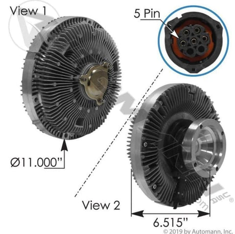 810.62231-Fan Clutch Electric Mack-Volvo, (product_type), (product_vendor) - Nick's Truck Parts