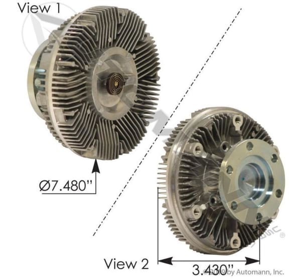 810.62451-Fan Clutch Mack, (product_type), (product_vendor) - Nick's Truck Parts