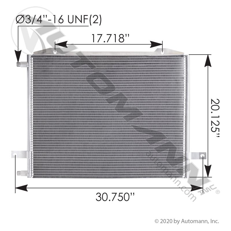 813.43102 - Condenser Ford/Sterling - Nick's Truck Parts