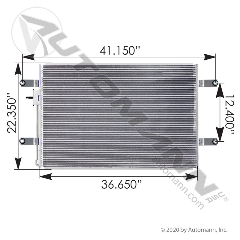 813.46110 - Condenser Freightliner - Nick's Truck Parts