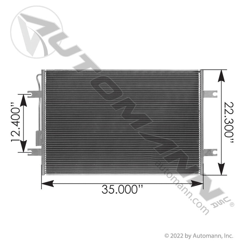 813.46114 - Condenser Freightliner - Nick's Truck Parts