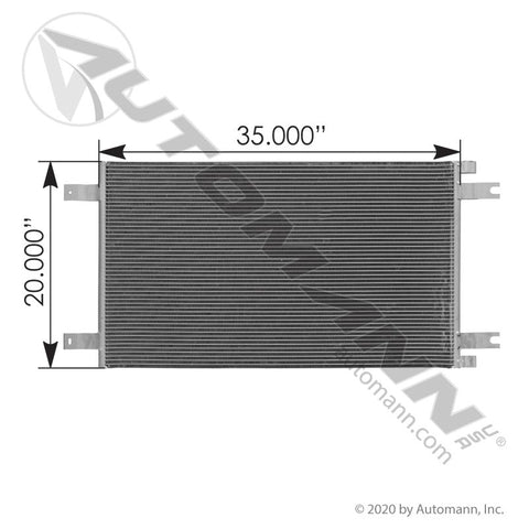 813.75103 - Condenser Peterbilt - Nick's Truck Parts