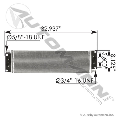 813.75104 - Condenser Peterbilt - Nick's Truck Parts