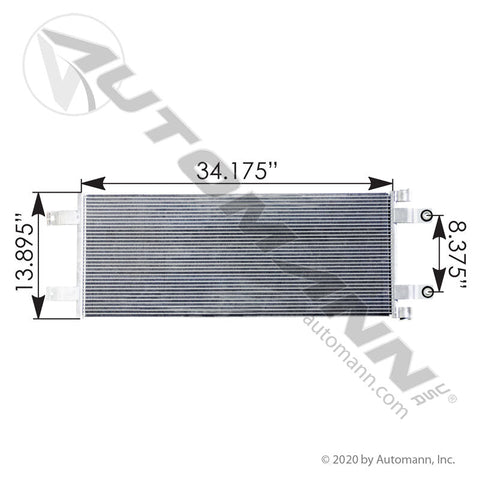 813.75106 - Condenser Peterbilt - Nick's Truck Parts