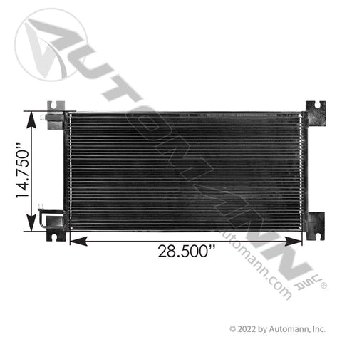 813.75111 - Condenser Peterbilt - Nick's Truck Parts