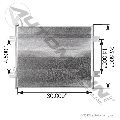 813.75113 - Condenser Peterbilt - Nick's Truck Parts