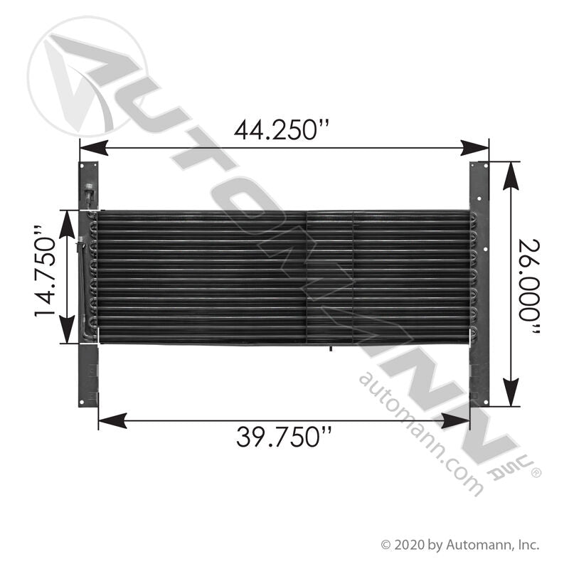 813.94104 - Condenser Western Star - Nick's Truck Parts