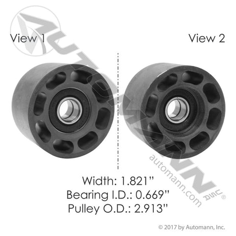 816.49102- Continental Elite Pulley - Nick's Truck Parts