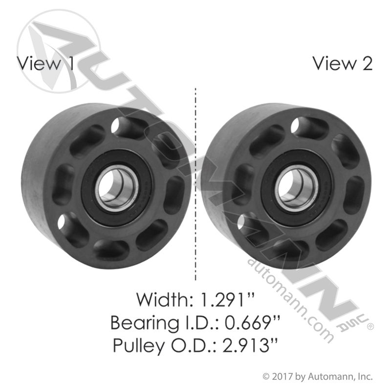 814.89105- Dayco Pulley - Nick's Truck Parts