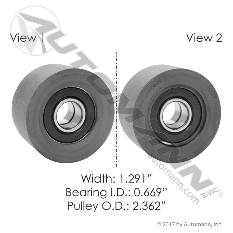 814.89114- Dayco Pulley - Nick's Truck Parts
