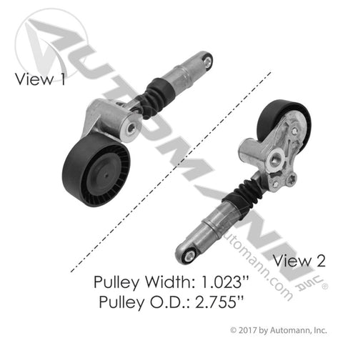 814.89463 - Dayco Tensioner Assembly - Nick's Truck Parts