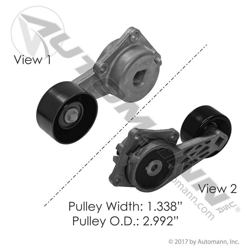 816.49231 - Continental Elite Tensioner Assembly - Nick's Truck Parts