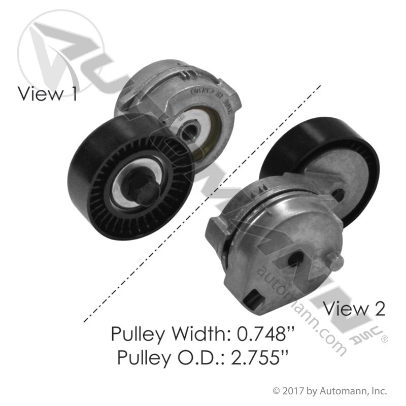 816.49279 - Continental Elite Tensioner Assembly - Nick's Truck Parts
