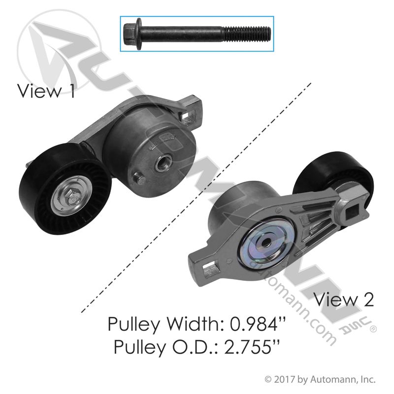 816.49289 - Continental Elite Tensioner Assembly - Nick's Truck Parts