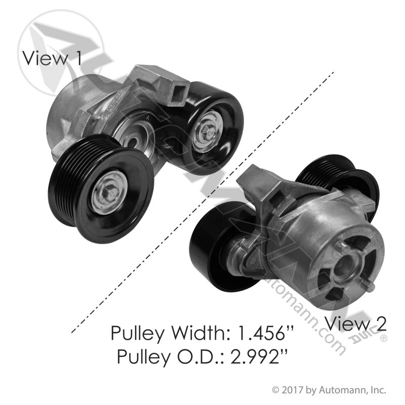 816.49295 - Continental Elite Tensioner Assembly - Nick's Truck Parts