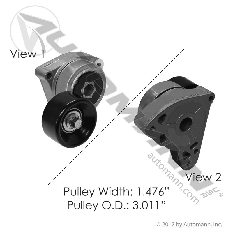816.49341 - Continental Elite Tensioner Assembly - Nick's Truck Parts