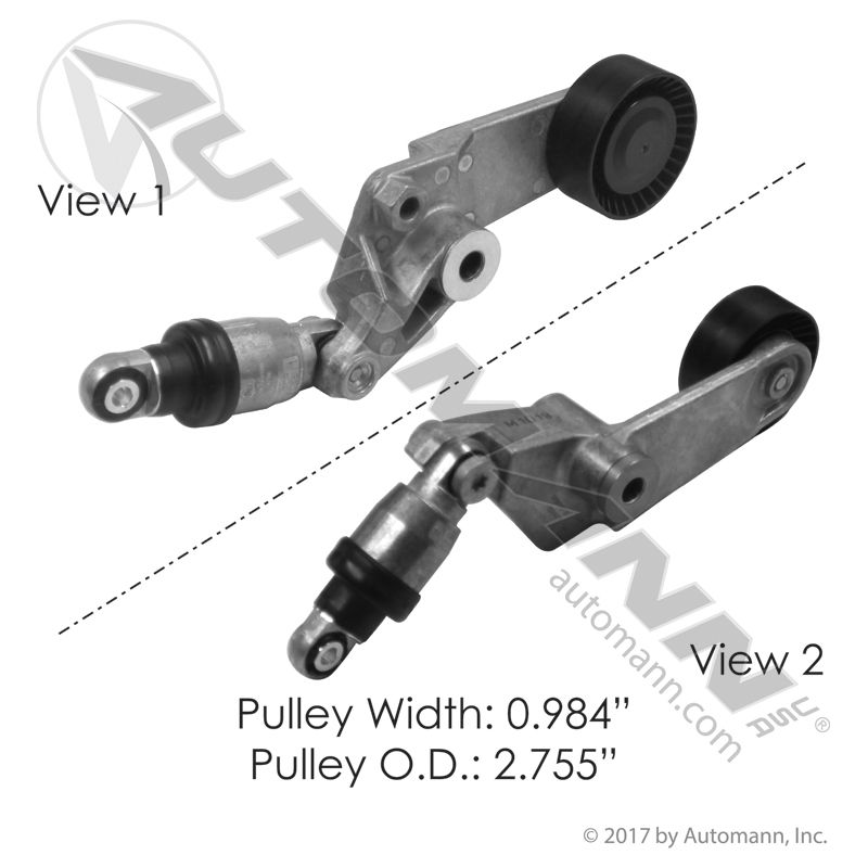 816.49346 - Continental Elite Tensioner Assembly - Nick's Truck Parts