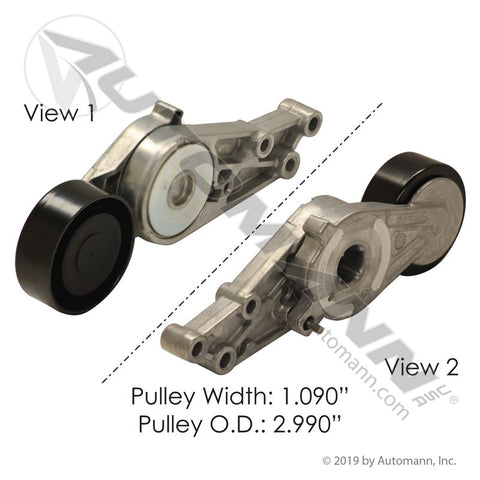 816.4934 - Continental Elite Tensioner Assembly - Nick's Truck Parts