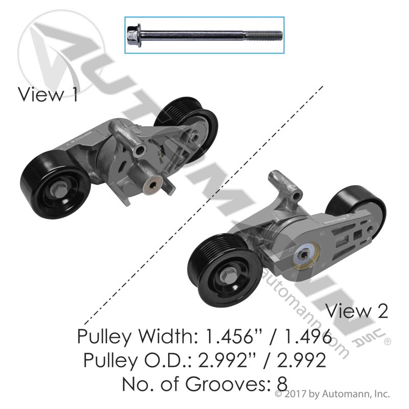 816.49354 - Continental Elite Tensioner Assembly - Nick's Truck Parts