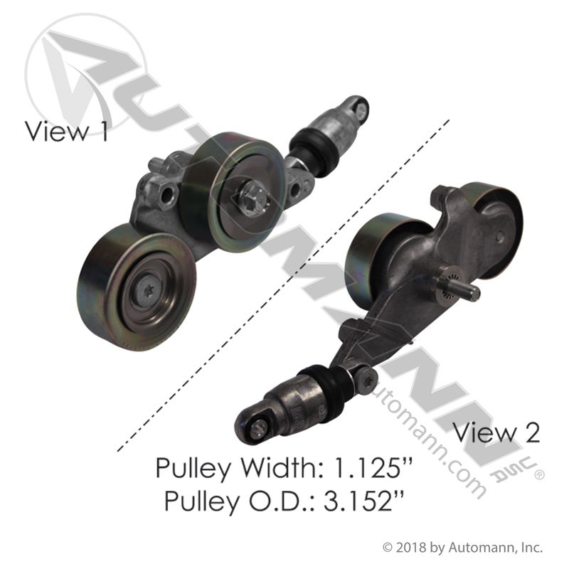 816.49439 - Continental Elite Tensioner Assembly - Nick's Truck Parts