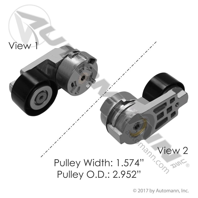 816.49501- Continental Elite Tensioner Assembly - Nick's Truck Parts