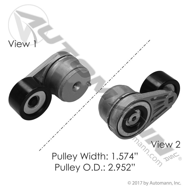 816.49503- Continental Elite Tensioner Assembly - Nick's Truck Parts