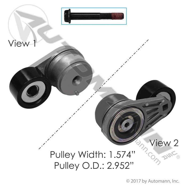 816.49506- Continental Elite Tensioner Assembly - Nick's Truck Parts