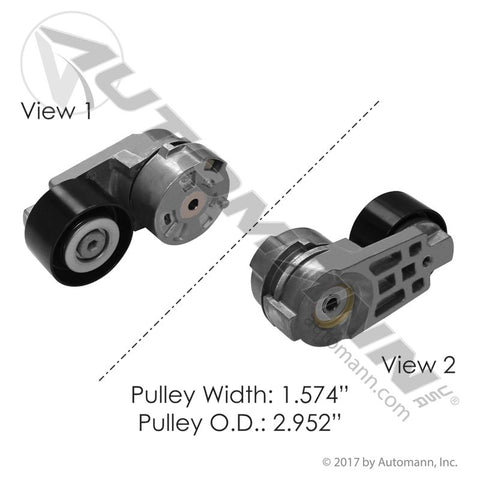 816.49509- Continental Elite Tensioner Assembly - Nick's Truck Parts