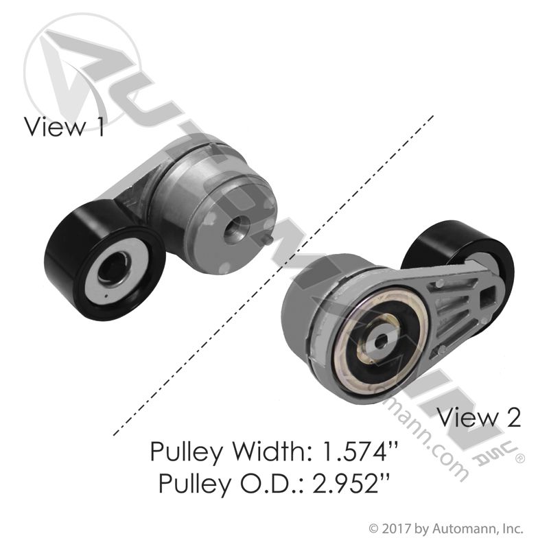 816.49513- Continental Elite Tensioner Assembly - Nick's Truck Parts