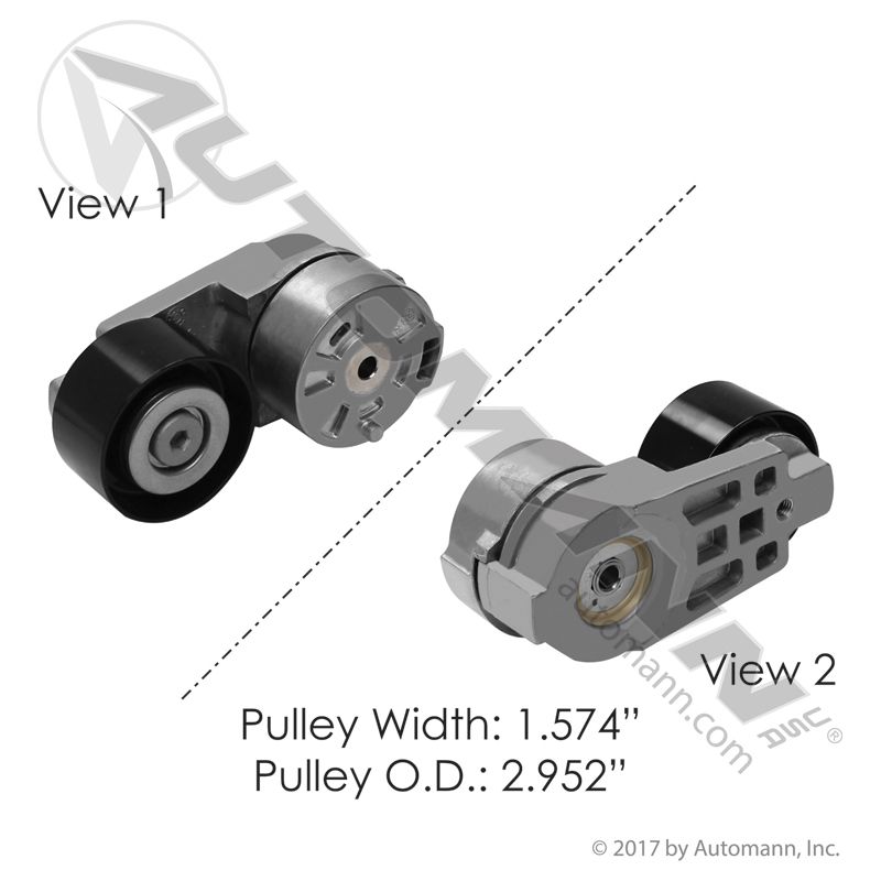 816.49515- Continental Elite Tensioner Assembly - Nick's Truck Parts