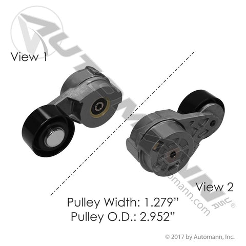 816.49537- Continental Elite Tensioner Assembly - Nick's Truck Parts