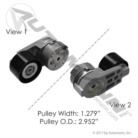 816.49545- Continental Elite Tensioner Assembly - Nick's Truck Parts