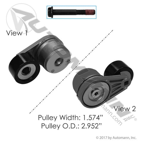 816.49549- Continental Elite Tensioner Assembly - Nick's Truck Parts