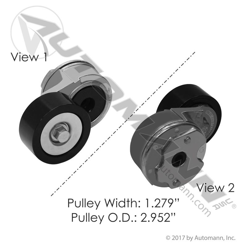 816.49561- Continental Elite Tensioner Assembly - Nick's Truck Parts