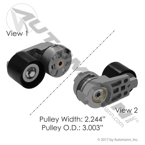 816.49563- Continental Elite Tensioner Assembly - Nick's Truck Parts