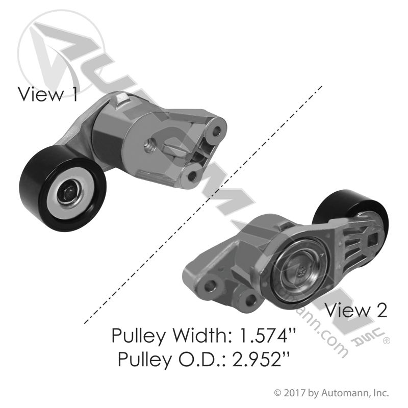 816.49572- Continental Elite Tensioner Assembly - Nick's Truck Parts