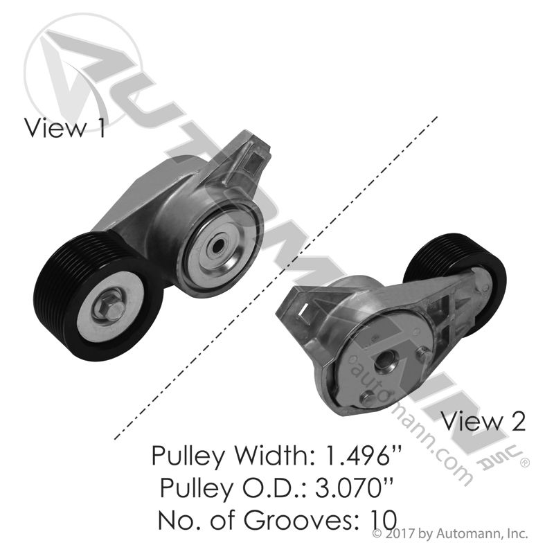 816.49573- Continental Elite Tensioner Assembly - Nick's Truck Parts