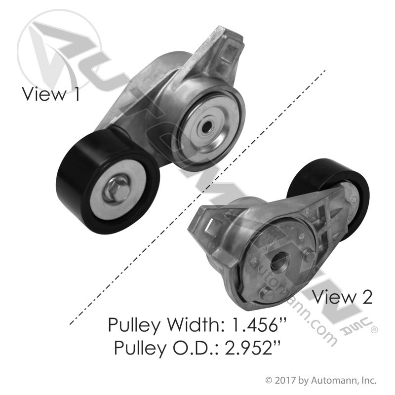 816.49574- Continental Elite Tensioner Assembly - Nick's Truck Parts