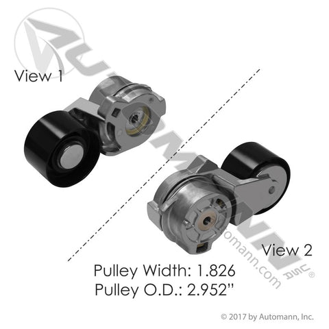 816.49577- Continental Elite Tensioner Assembly - Nick's Truck Parts