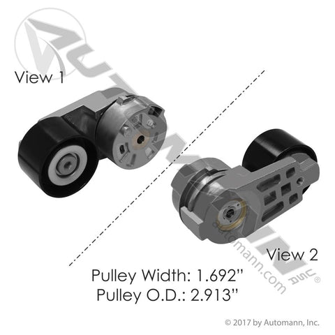 816.49579- Continental Elite Tensioner Assembly - Nick's Truck Parts