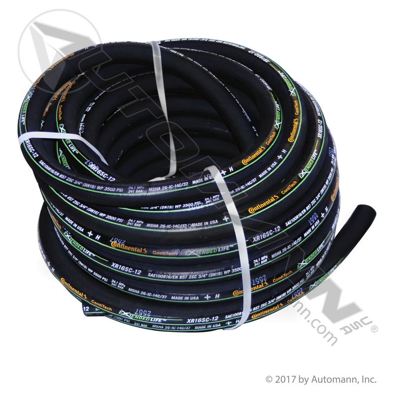 818.XR16SC-12X50 - XR16SC Hydraulic Hose 3/4in X 50ft - Nick's Truck Parts