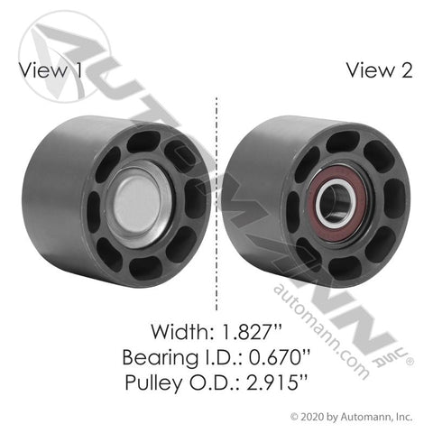 819.36092- Belt Pulley - Nick's Truck Parts