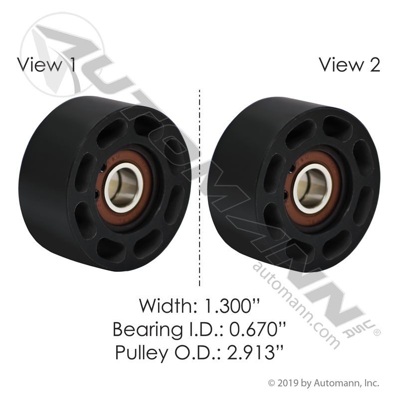 819.36095- Belt Pulley - Nick's Truck Parts