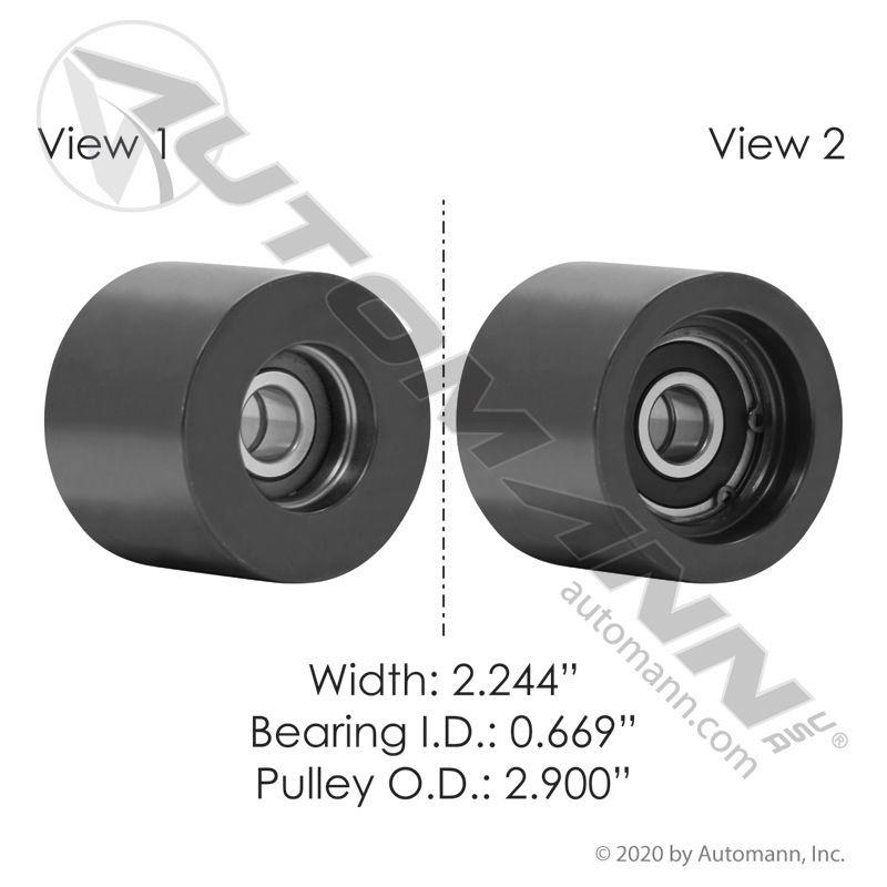 819.36165- Belt Pulley - Nick's Truck Parts