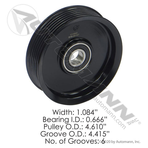 819.36167- Belt Pulley - Nick's Truck Parts