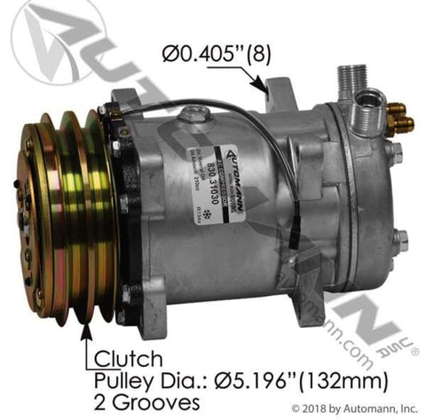 830.31030-Air Conditioning Compressor 510 Type, (product_type), (product_vendor) - Nick's Truck Parts