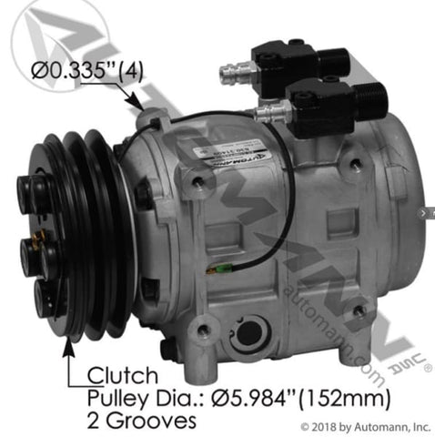 830.31409-Air Conditioning Compressor TM31 Type, (product_type), (product_vendor) - Nick's Truck Parts